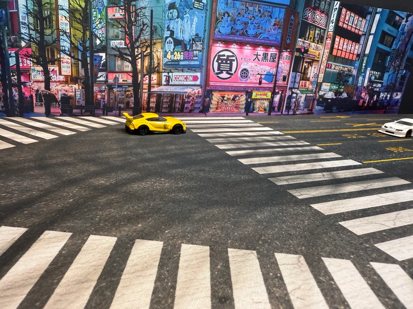 JAPON CIUDAD FONDO ALFOMBRA