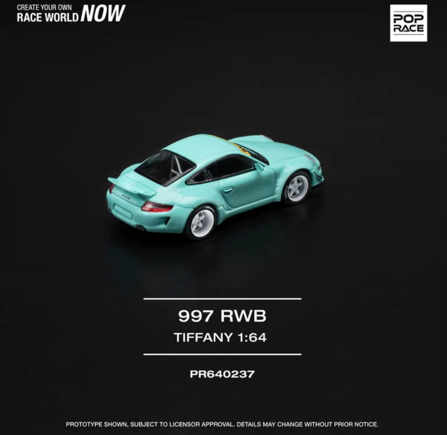 PORSCHE 997 RWB TIFFANY BLUE