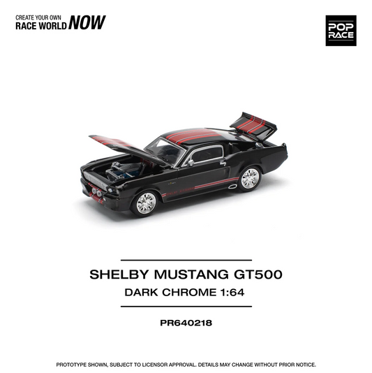 FORD MUSTANG SHELBY GT500 DARK CHROME #218