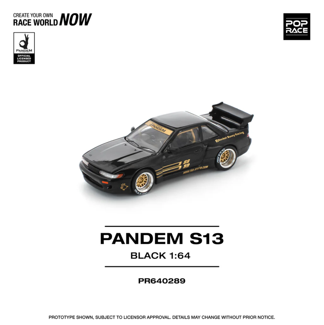 NISSAN SILVIA S13 BLACK #289