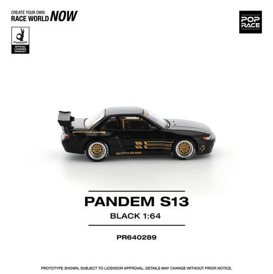 NISSAN SILVIA S13 BLACK #289