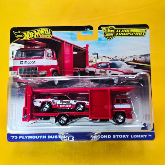 PLYMOUTH DUSTER & SECOND STORY LORRY