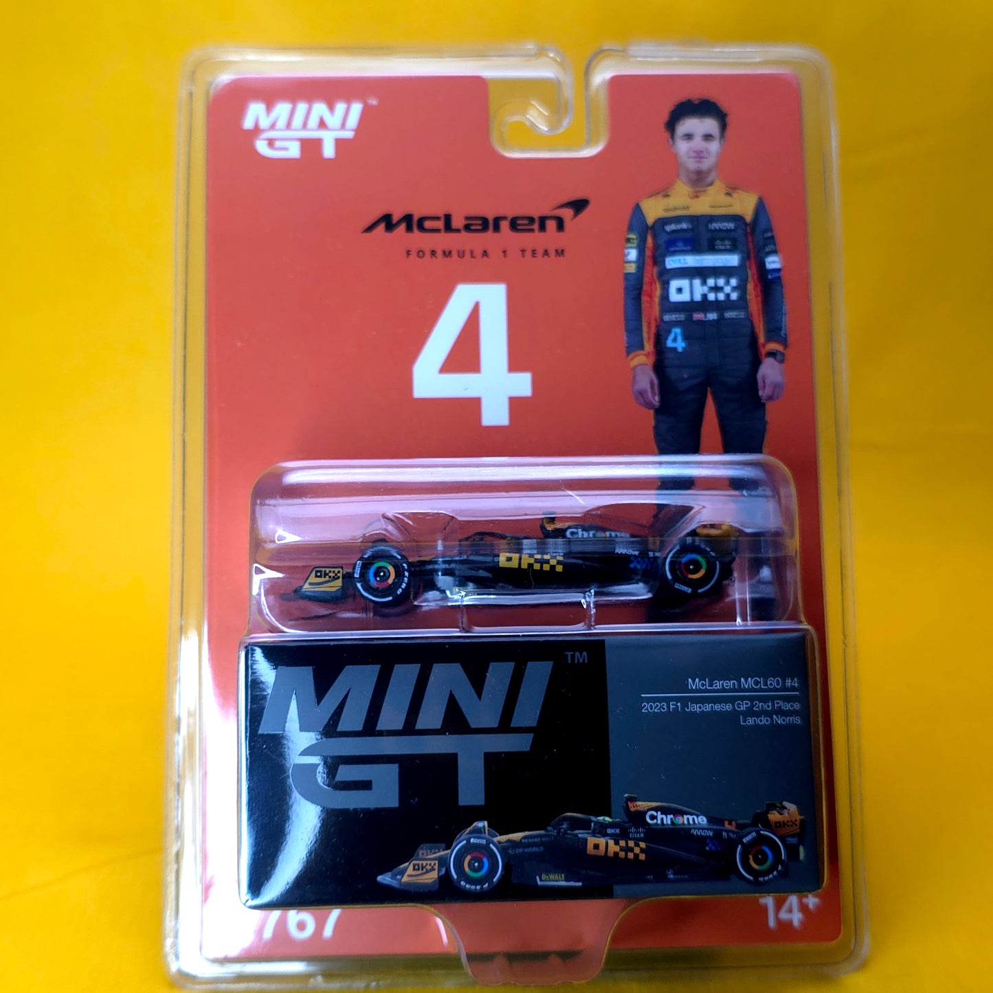 MCLAREN MCL60 #4 LANDO NORRIS
