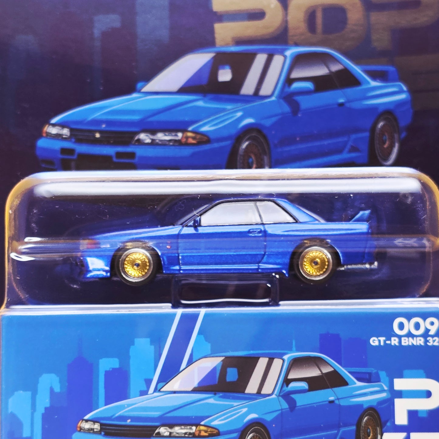 NISSAN SKYLINE R32 BAYSIDE BLUE