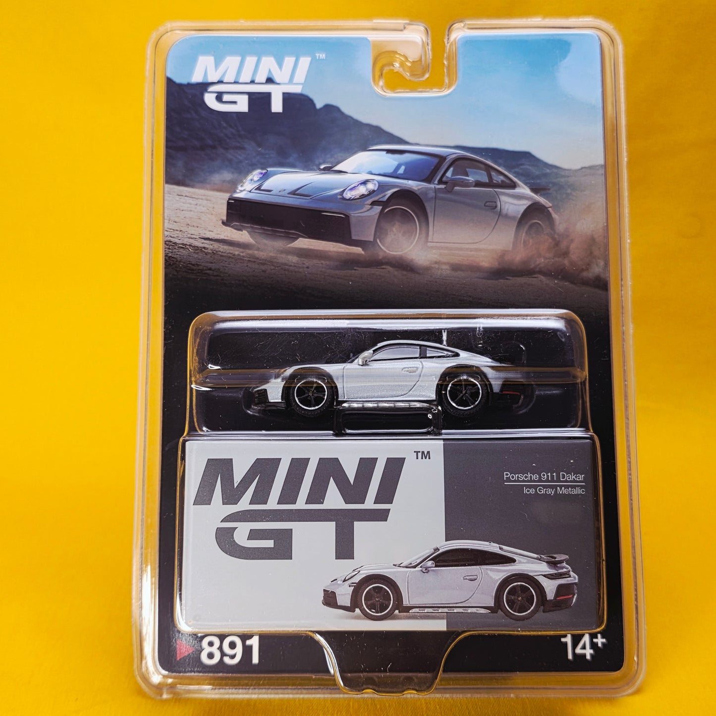 PORSCHE 911 DAKAR ICE GRAY METALLIC #891