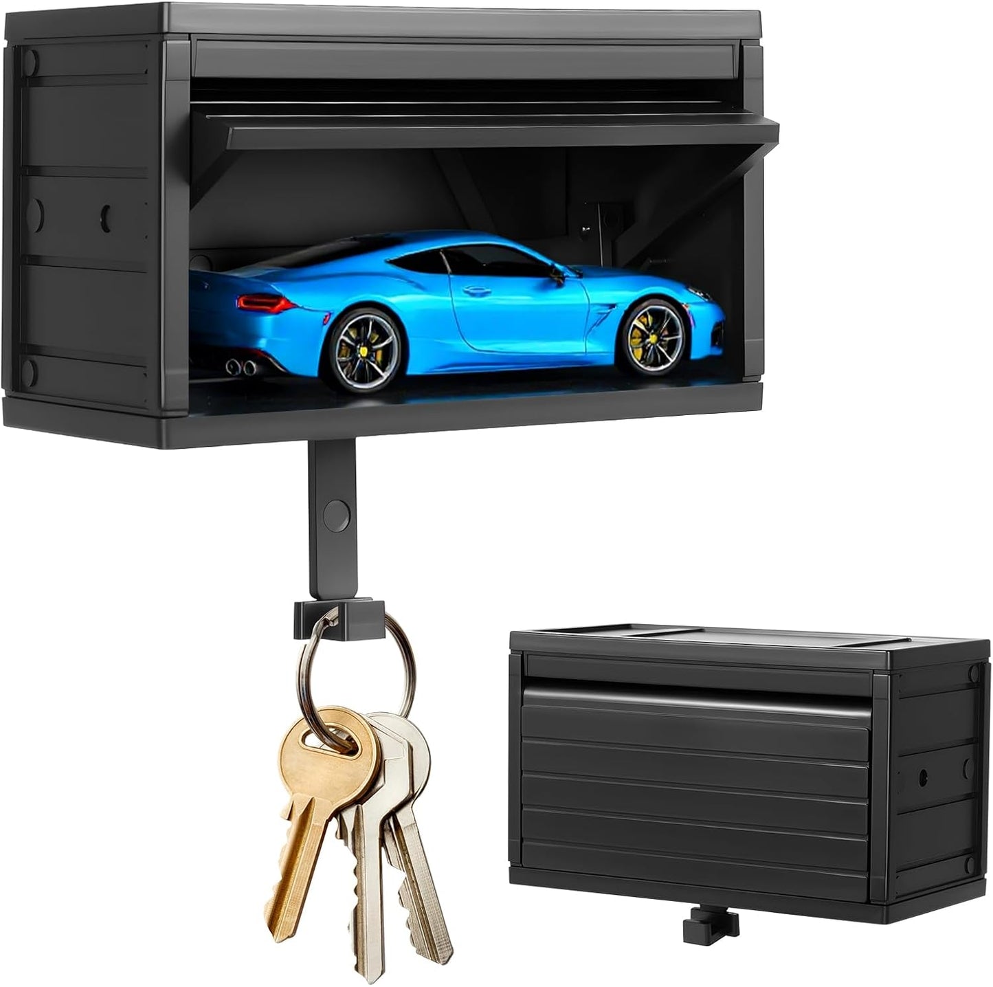 GARAGE PARA COLGAR LLAVES NEGRO