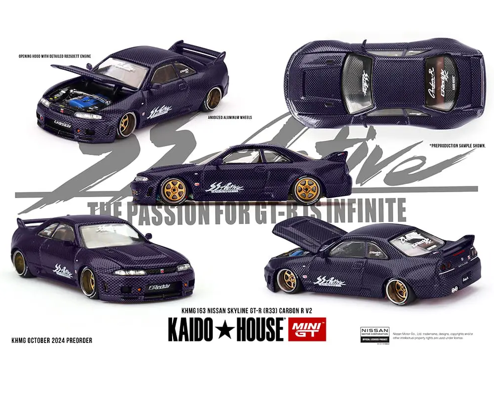 NISSAN SKYLINE GT-R (R33) ACTIVE CARBON