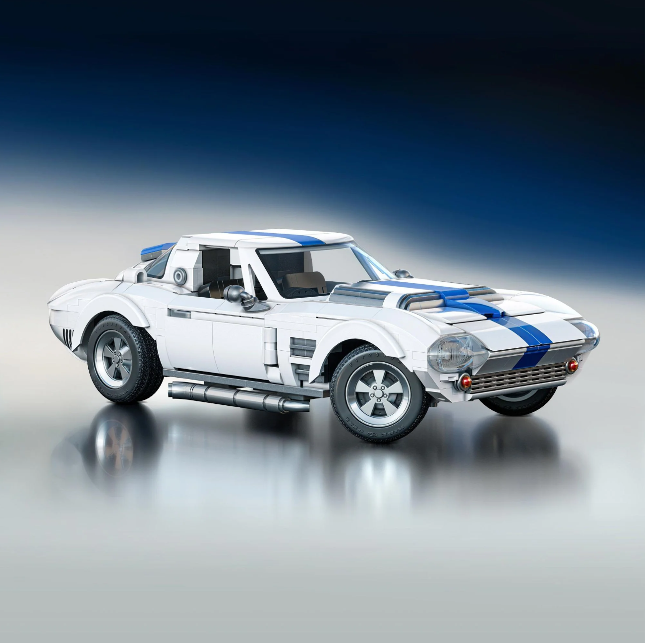 CORVETTE GRAND SPORT LINEA BRICKS HOTWHEELS