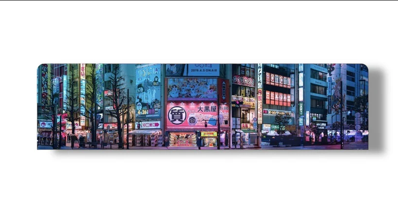 JAPON CIUDAD FONDO ALFOMBRA