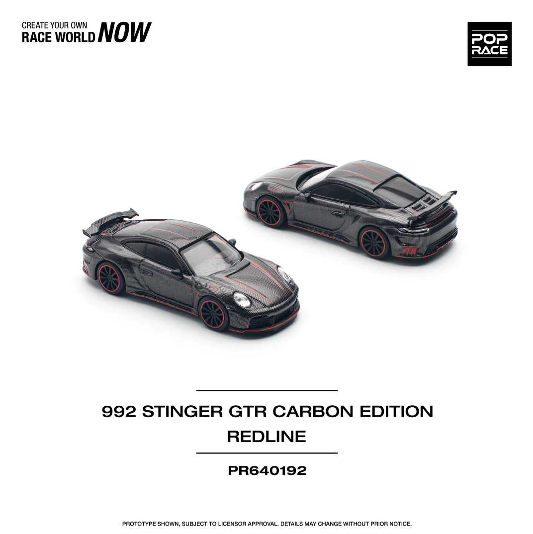 PORSCHE STINGER GTR CARBON REDLINE 992