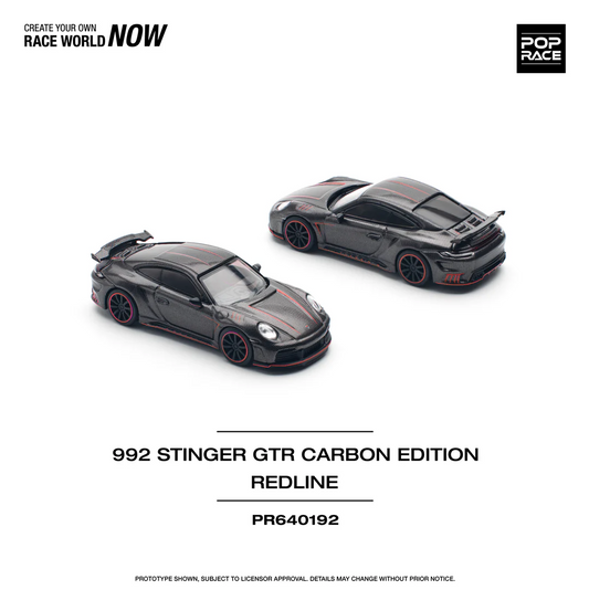 PORSCHE STINGER GTR CARBON REDLINE 992