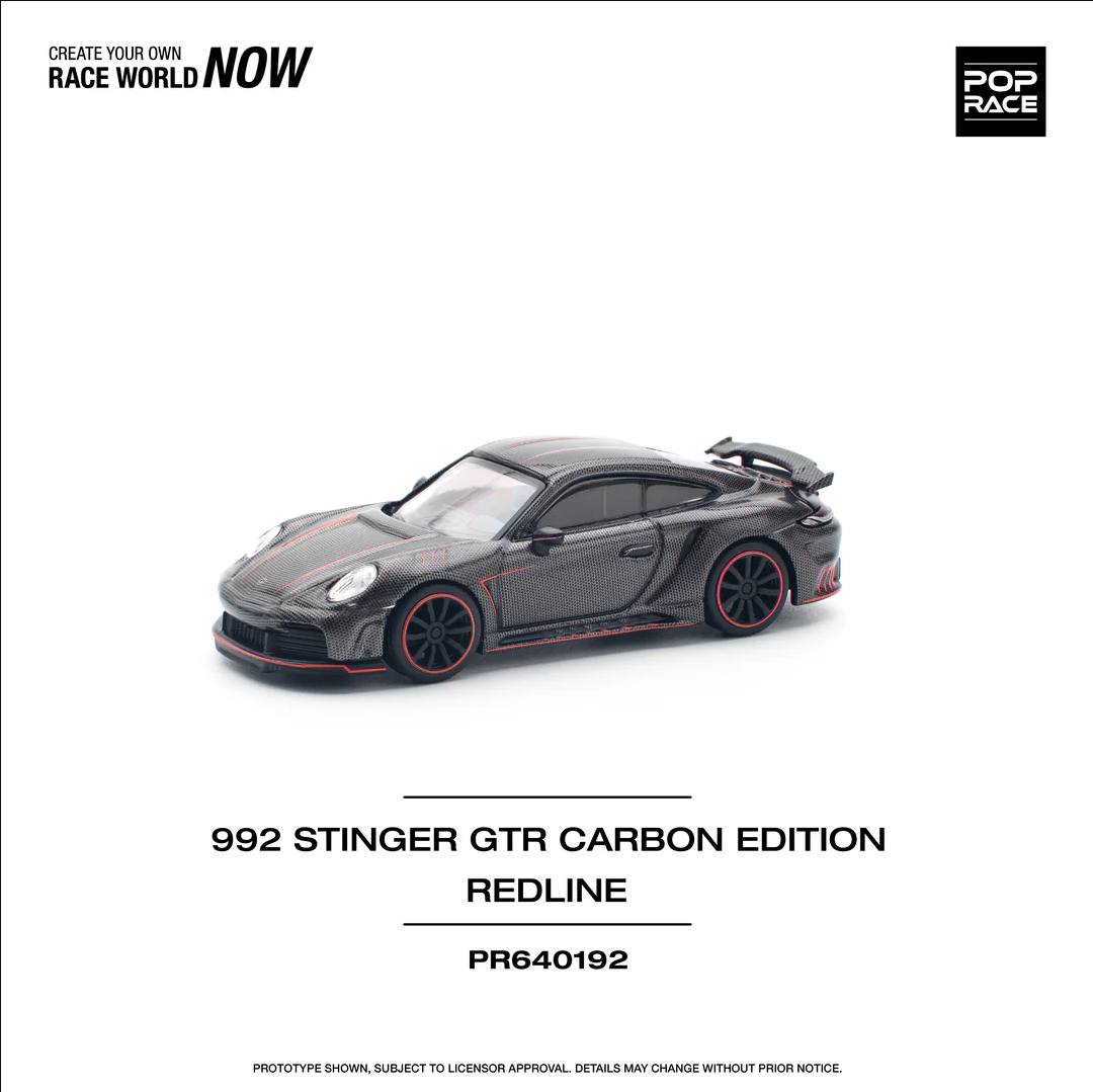 PORSCHE STINGER GTR CARBON REDLINE 992