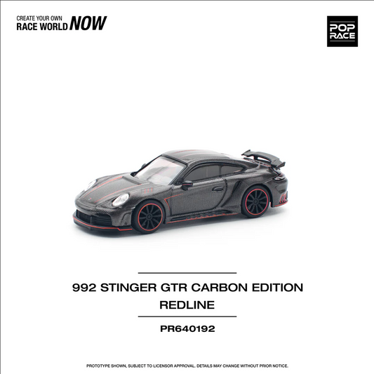 PORSCHE STINGER GTR CARBON REDLINE 992