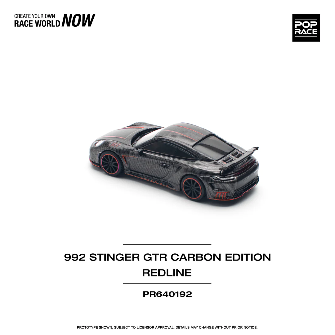 PORSCHE STINGER GTR CARBON REDLINE 992