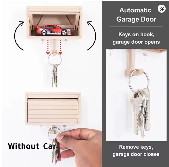 GARAGE PARA COLGAR LLAVES BEIGE