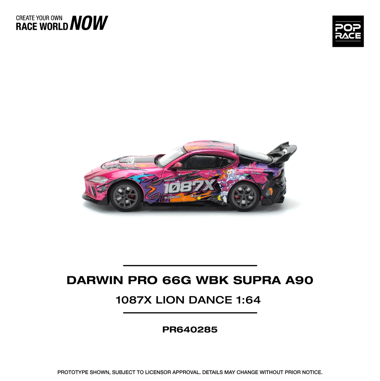 TOYOTA SUPRA DARWIN PRO 66G WBK A90