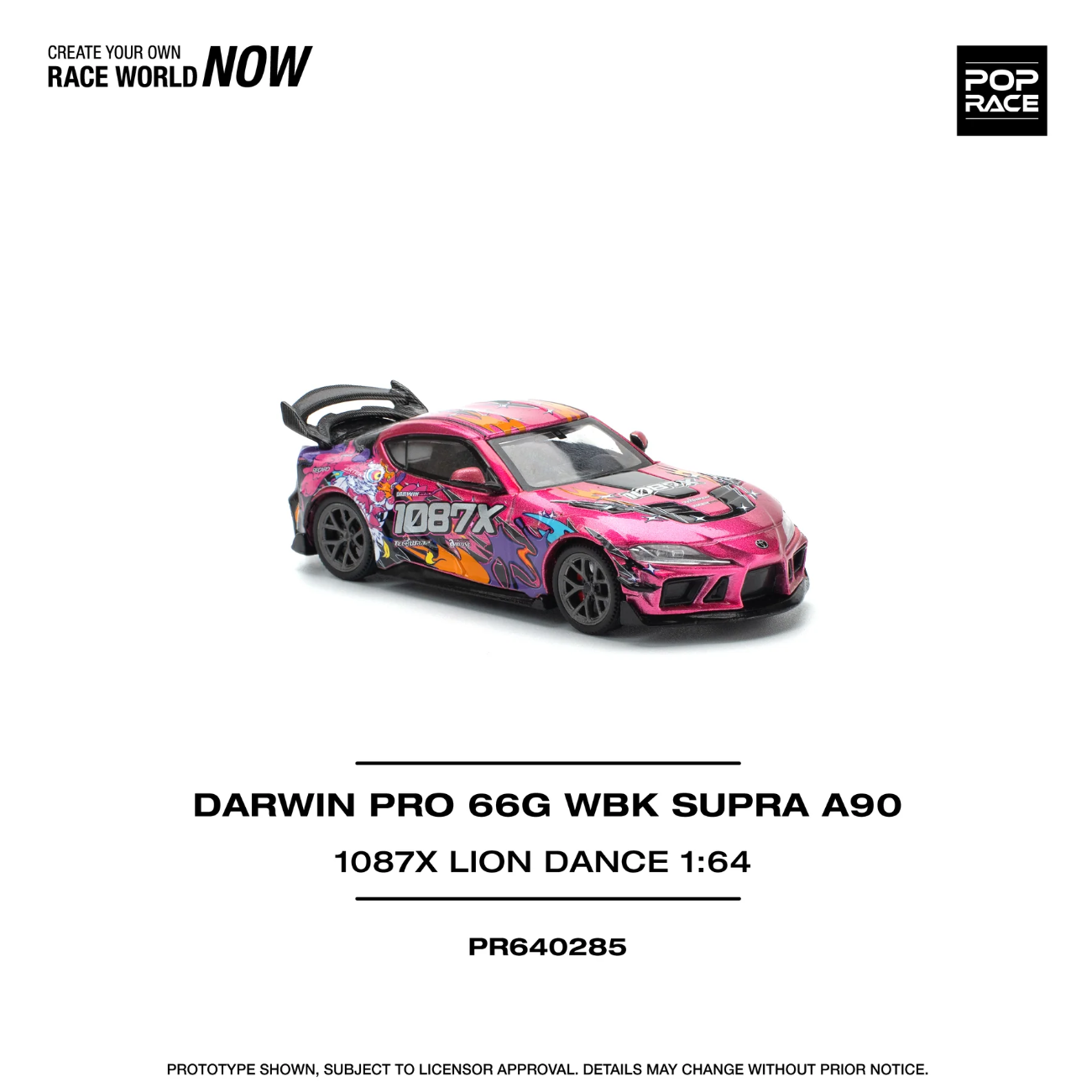 TOYOTA SUPRA DARWIN PRO 66G WBK A90