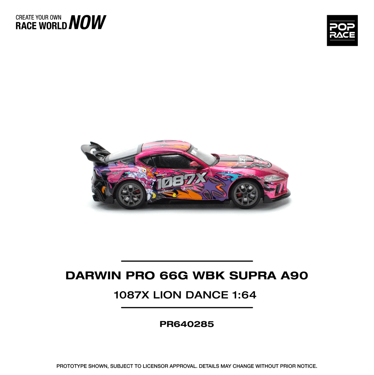 TOYOTA SUPRA DARWIN PRO 66G WBK A90