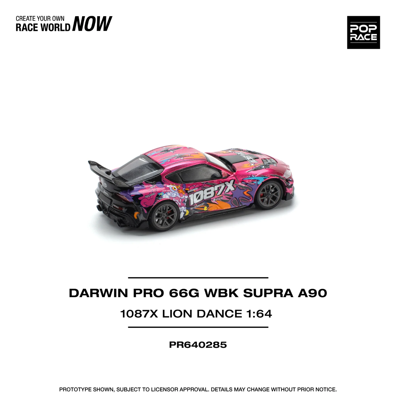 TOYOTA SUPRA DARWIN PRO 66G WBK A90