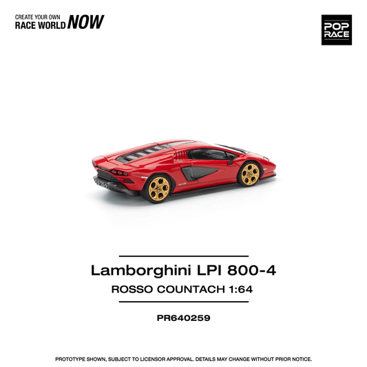 LAMBORGHINI COUNTACH LPI 800-4 ROSSO