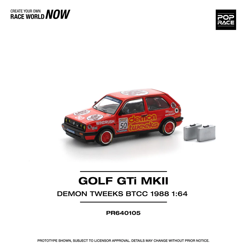 VOLKSWAGEN GOLF GTi MKII DEMON TWEEKS BTCC 1988