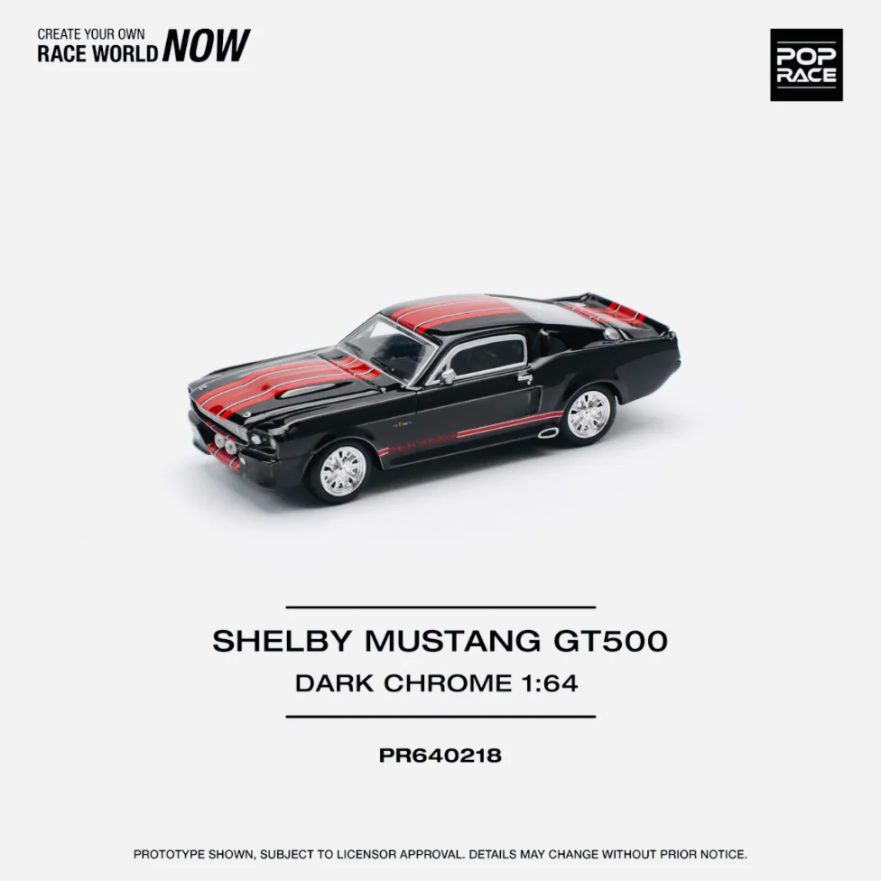 FORD MUSTANG SHELBY GT500 DARK CHROME #218