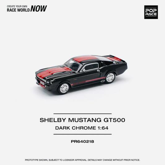 FORD MUSTANG SHELBY GT500 DARK CHROME #218