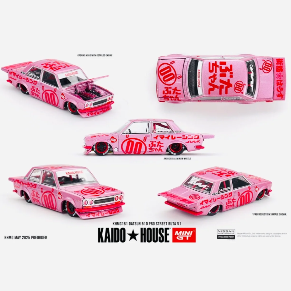 DATSUN 510 PRO STREET BUTA V1 PINK #161