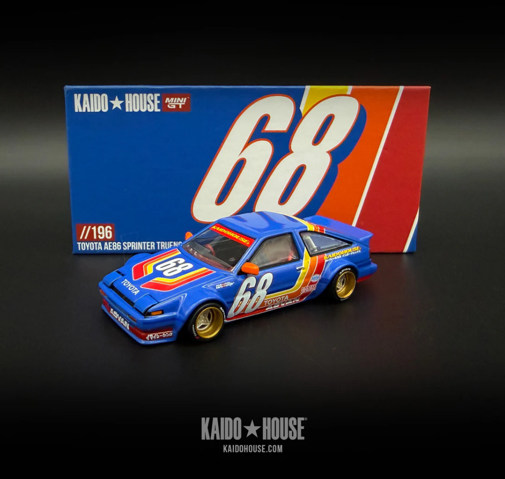 TOYOTA AE86 SPRINTER TRUENO V1 BLUE #196