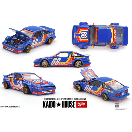 TOYOTA AE86 SPRINTER TRUENO V1 BLUE #196