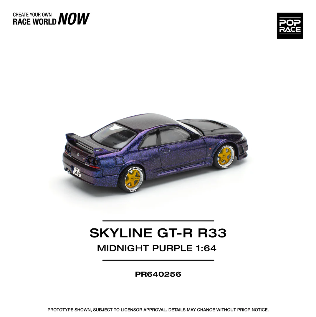 NISSAN SKYLINE GTR R33 NISMO MIDNIGHT PURPLE #256