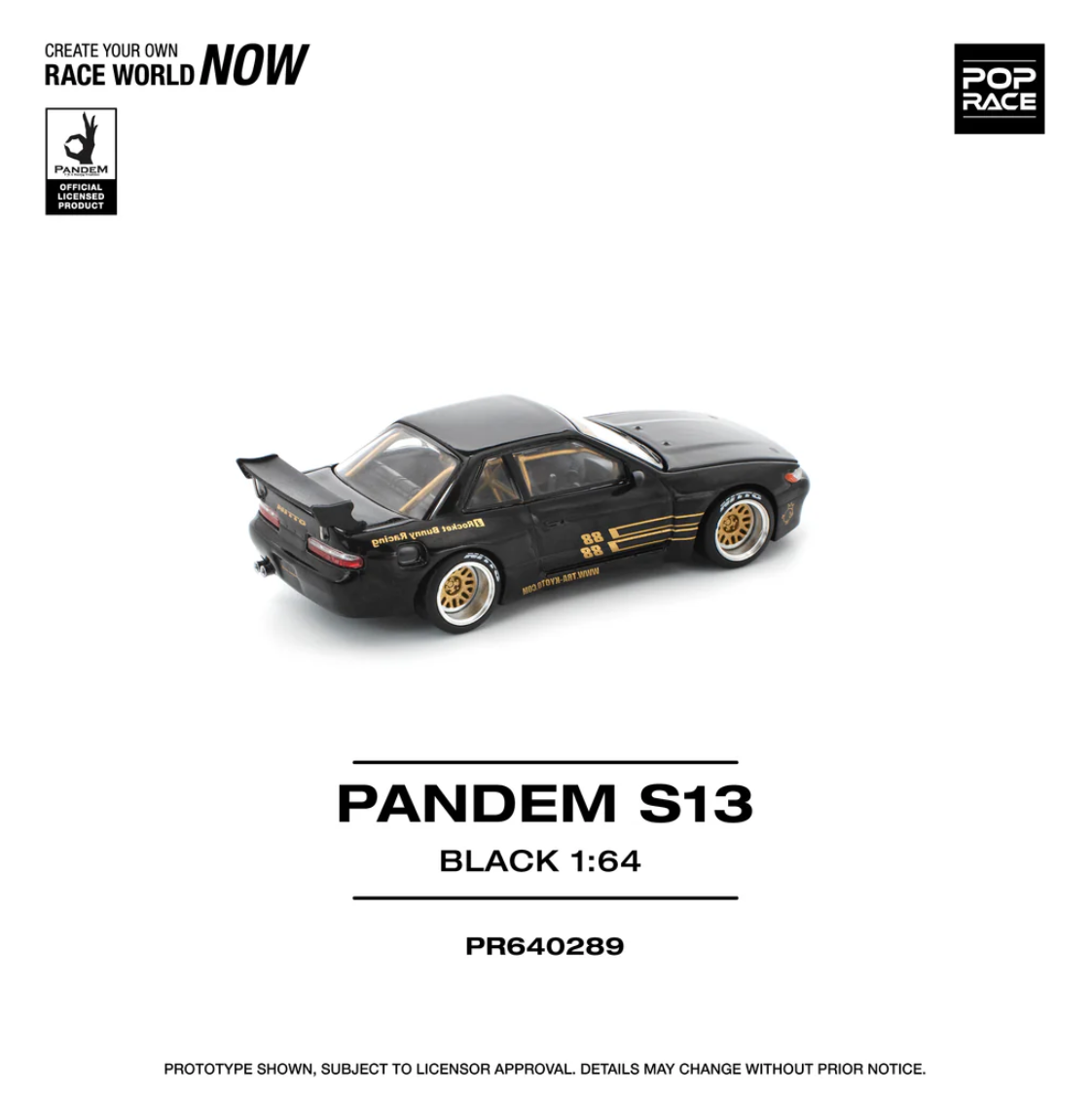NISSAN SILVIA S13 BLACK #289
