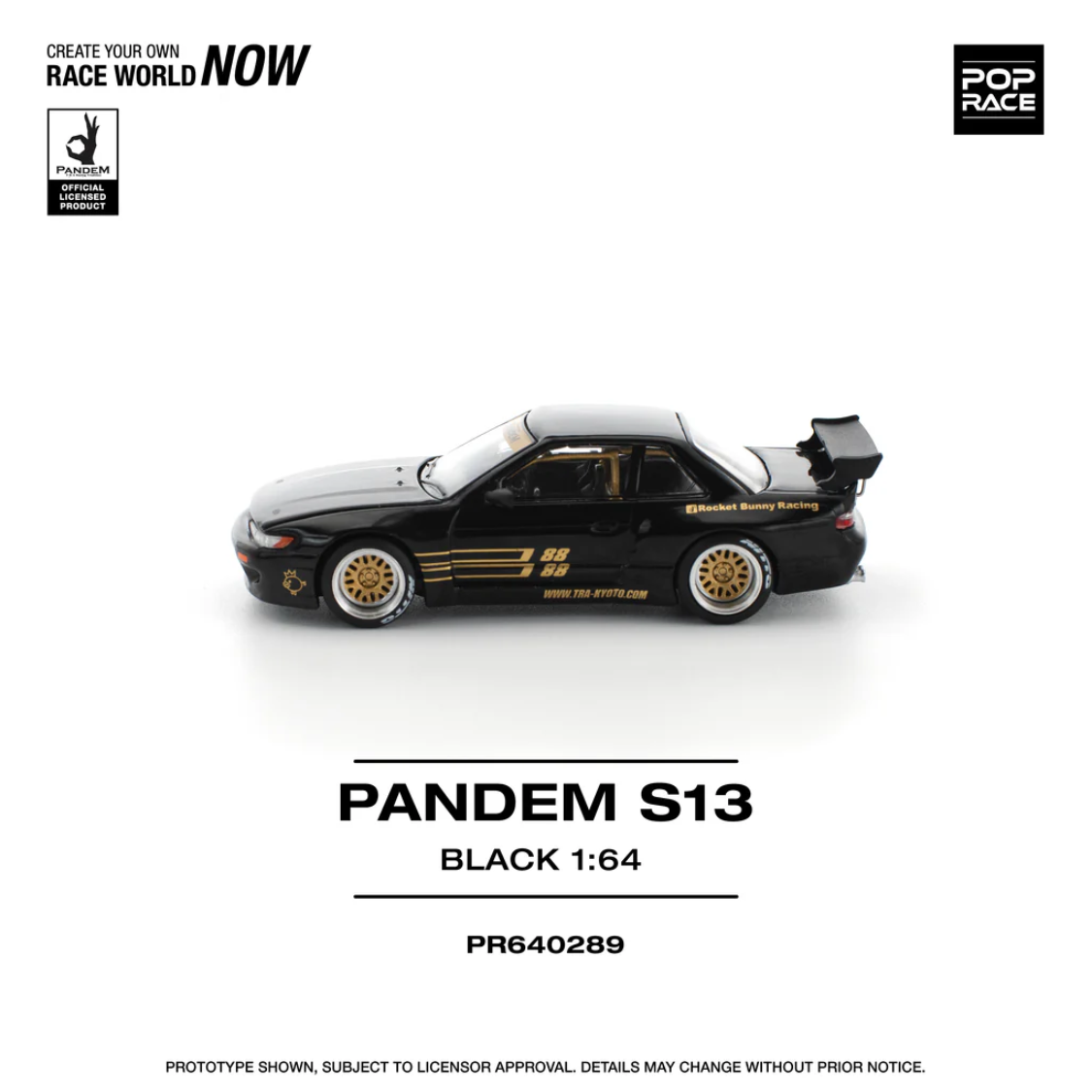 NISSAN SILVIA S13 BLACK #289
