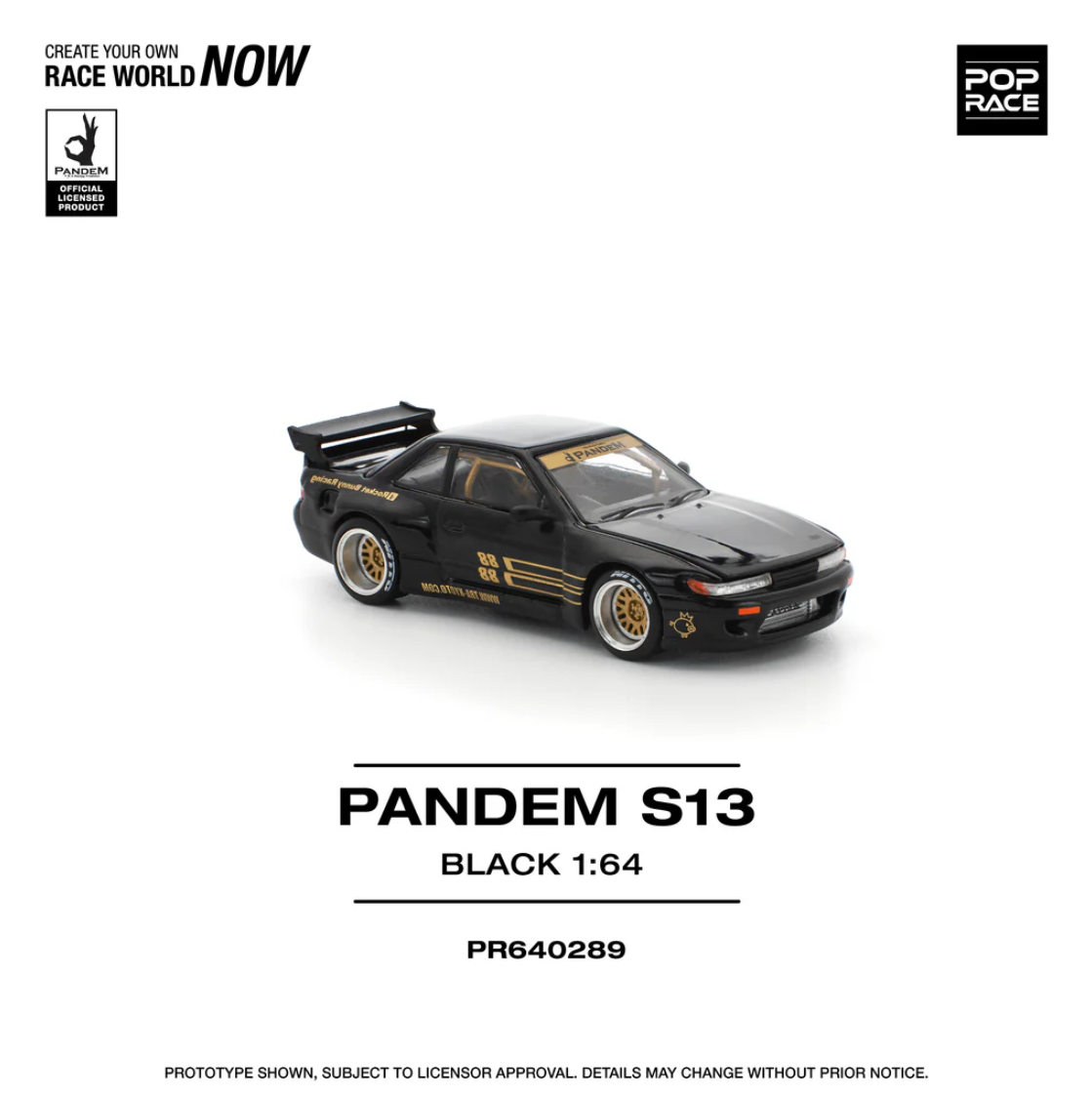 NISSAN SILVIA S13 BLACK #289